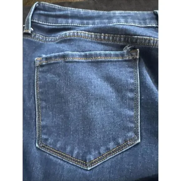 Old Navy Pop Icon Skinny Jeans Womens Sz 14 Blue Light Wash Denim‎ Stretch - Picture 13 of 14